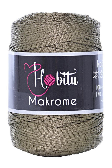 Hobitu Yarn - HOBİTU MACRAME YARN 192 Light Khakı