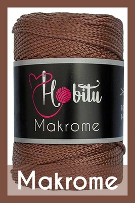 Hobitu Yarn - HOBİTU MACRAME YARN 205 BROWN