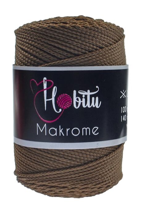 Hobitu Yarn - HOBİTU MACRAME YARN 208 BROWN