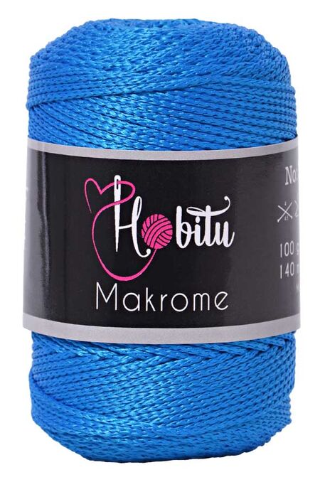 Hobitu Yarn - HOBİTU MACRAME YARN 240 Sax