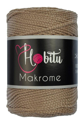 HOBİTU YARNS - HOBİTU MAKROME 039 Kahve Çekirdeği