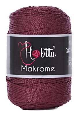 HOBİTU YARNS - HOBİTU MAKROME 115 Bordo