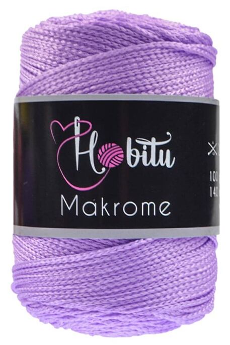 HOBİTU YARNS - HOBİTU MAKROME 130 Lila