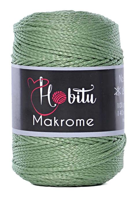 Hobitu Yarn - HOBİTU MAKROME 171 GREEN