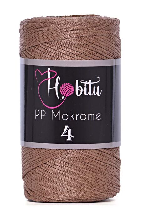 Hobitu Yarn - HOBİTU MAKROME 200GR NO:4 038 Karamel