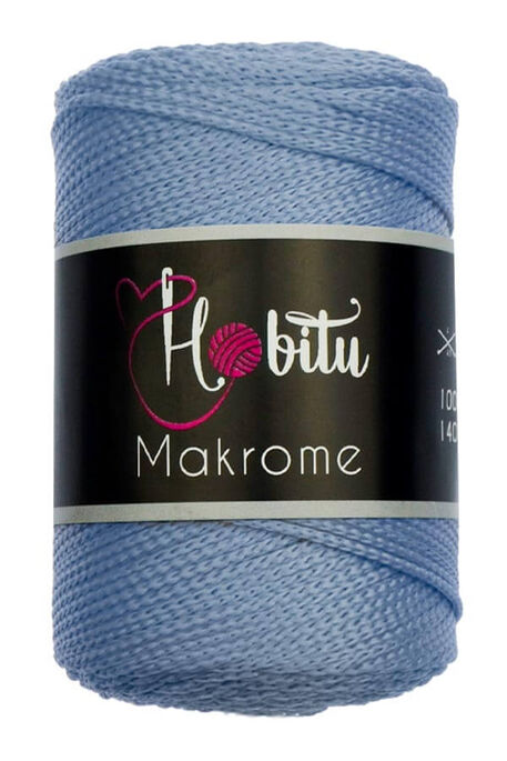 HOBİTU YARNS - HOBİTU MAKROME 220 Mavi