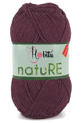 Hobitu Yarn - HOBİTU NATURE 060 Purple