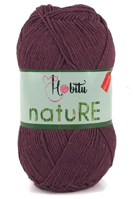 HOBİTU YARNS - HOBİTU NATURE 060 Mor