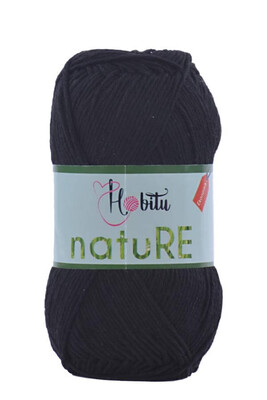 HOBİTU YARNS - HOBİTU NATURE 150 SİYAH