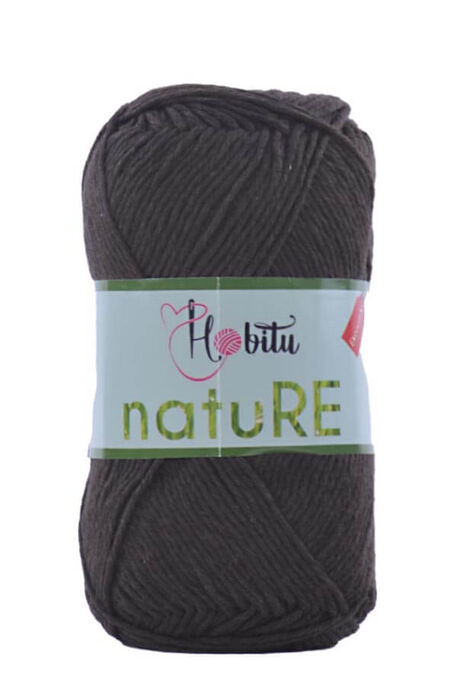 HOBİTU YARNS - HOBİTU NATURE 169 KOYU KAHVE