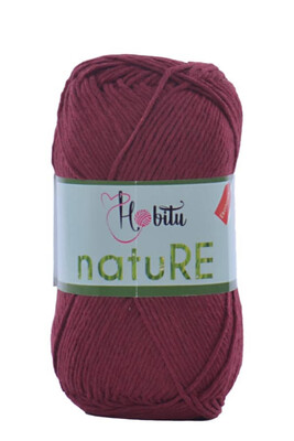 HOBİTU YARNS - HOBİTU NATURE 181 BORDO