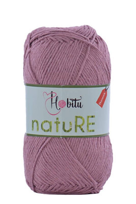 HOBİTU YARNS - HOBİTU NATURE 192 Gül Kurusu