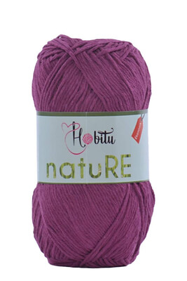 Hobitu Yarn - HOBİTU NATURE KNİTTİNG YARN 143 MAGENTA