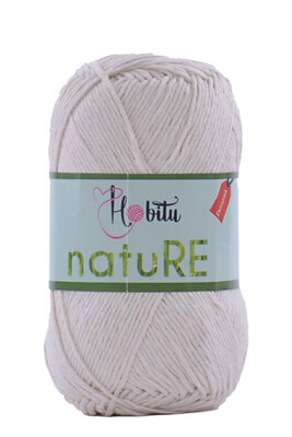 Hobitu Yarn - HOBİTU NATURE KNİTTİNG YARN 152 Cream