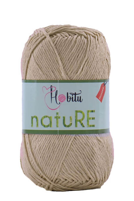 Hobitu Yarn - HOBİTU NATURE KNİTTİNG YARN 153 BEige