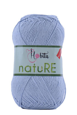 Hobitu Yarn - HOBİTU NATURE KNİTTİNG YARN 160 Baby Blue