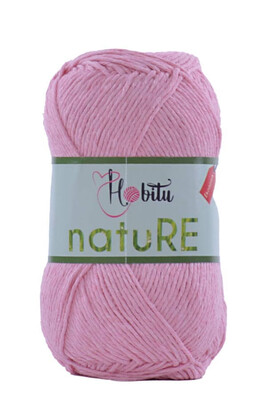 Hobitu Yarn - HOBİTU NATURE KNİTTİNG YARN 162 powder pink