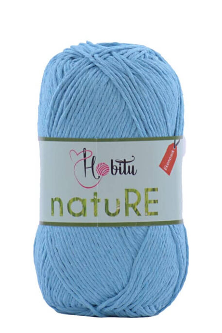 Hobitu Yarn - HOBİTU NATURE KNİTTİNG YARN 163 turquoise