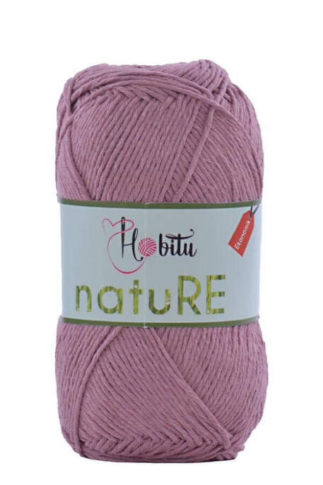 Hobitu Yarn - HOBİTU NATURE KNİTTİNG YARN 192 DRIED ROSE