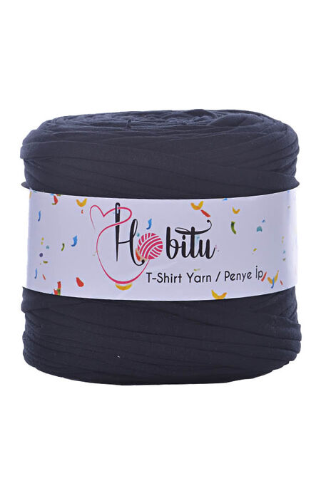 Hobitu Yarn - HOBİTU PENYE İP T-SHİRT YARN 217 Black