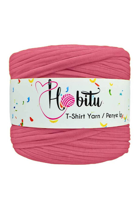 Hobitu Yarn - HOBİTU PENYE İP T-SHİRT YARN 5173 Sugar pink