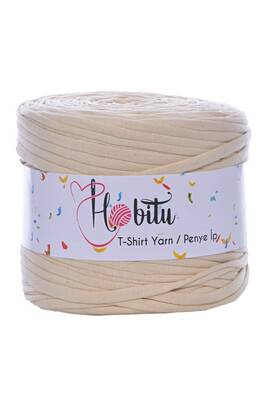 Hobitu Yarn - HOBİTU PENYE İP T-SHİRT YARN 742 Beige