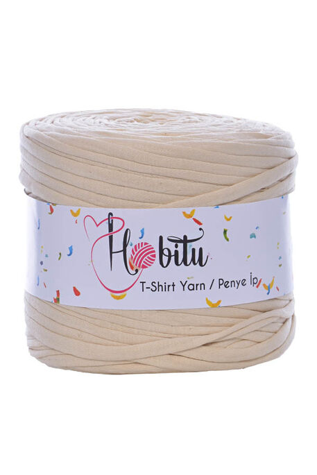 Hobitu Yarn - HOBİTU PENYE İP T-SHİRT YARN 742 Beige