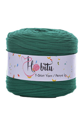 Hobitu Yarn - HOBİTU PENYE İP T-SHİRT YARN 755 Duck Head Green