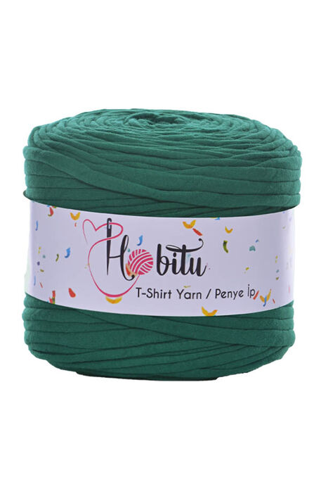 Hobitu Yarn - HOBİTU PENYE İP T-SHİRT YARN 755 Ördekbaşı Yeşili