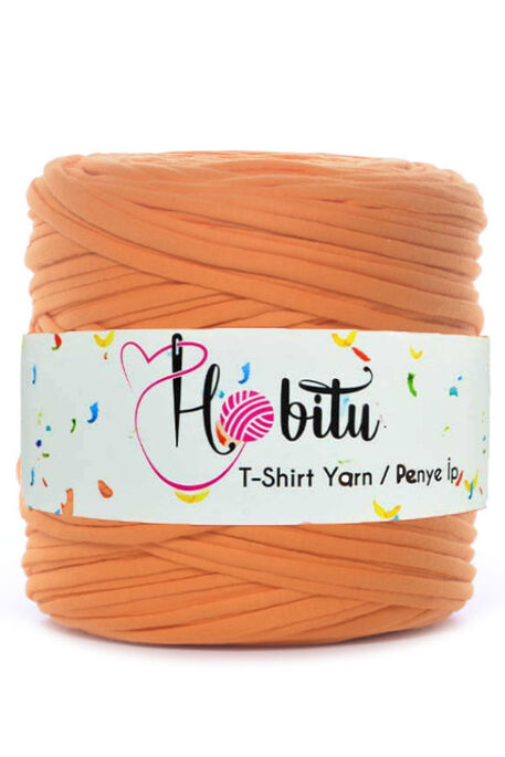 Hobitu Yarn - HOBİTU PENYE İP T-SHİRT YARN 979 Orange