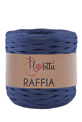 HOBİTU - HOBİTU RAFFİA İPİ 200 GR G41 Lacivert