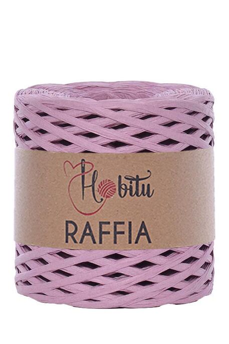 Hobitu Yarn - HOBİTU RAFFİA İPİ 200 GR G82 Lila