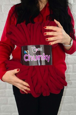 HOBİTU RİO CHUNKY KNİTTİNG YARN 1102 MARSALA - Thumbnail