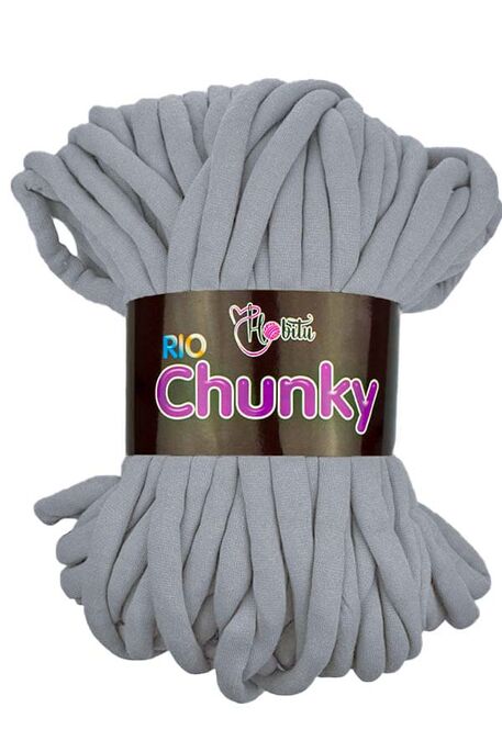 Hobitu Yarn - HOBİTU RİO CHUNKY KNİTTİNG YARN 2304 GRAY