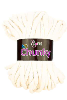 Hobitu Yarn - HOBİTU RİO CHUNKY KNİTTİNG YARN 5106 WHITE