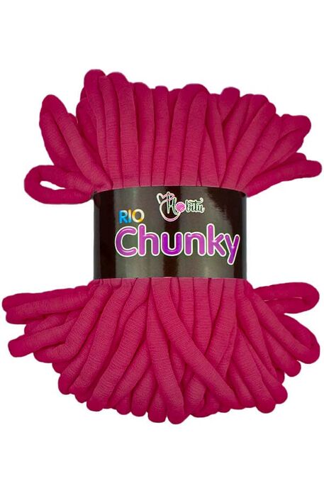 Hobitu Yarn - HOBİTU RİO CHUNKY KNİTTİNG YARN 5201 FUSHIA