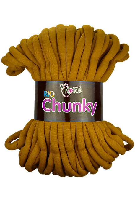 Hobitu Yarn - HOBİTU RİO CHUNKY KNİTTİNG YARN 5550 MUSTARD