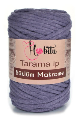 Hobitu Yarn - HOBITU BUKLUM TARAMA COTTON MACROME CARD YARN 177 Spirit Purple