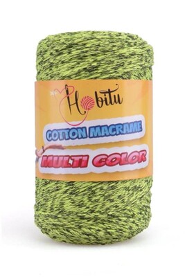 Hobitu Yarn - HOBİTU COTTON MACRAME MULTI COLOR 18