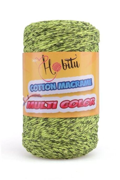 Hobitu Yarn - HOBİTU COTTON MACRAME MULTI COLOR 18