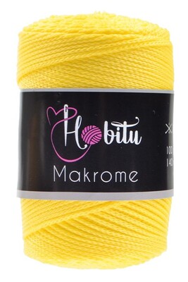 Hobitu Yarn - HOBİTU MAKROME 055 YELLOW