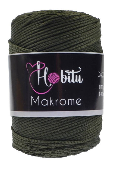 Hobitu Yarn - HOBİTU MAKROME 195 KHAKI