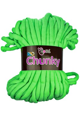 Hobitu Yarn - HOBİTU RİO CHUNKY 3240 APPLE GREEN