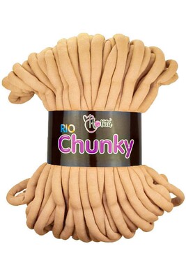 Hobitu Yarn - HOBİTU RİO CHUNKY 3430 MILK BROWN