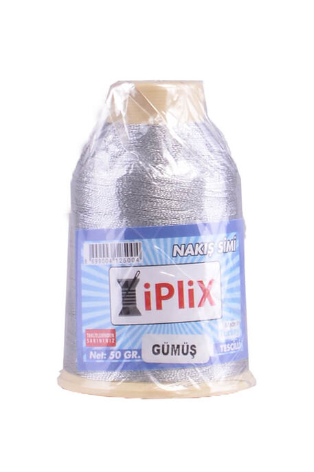  - İPLİX NAKIŞ SİMİ 50 GR GÜMÜŞ