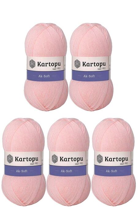 KARTOPU - KARTOPU AK-SOFT 5 Lİ PAKET K699 Açık Somon