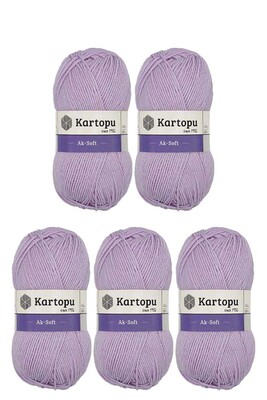 Kartopu Yarn - KARTOPU AK-SOFT 5 Lİ PAKET K706