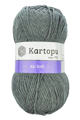 KARTOPU - KARTOPU AK-SOFT K1002 Koyu Gri