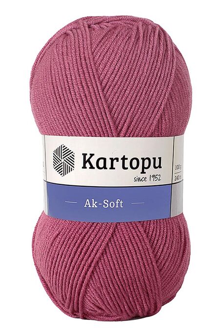 KARTOPU - KARTOPU AK-SOFT K742 Koyu Gül