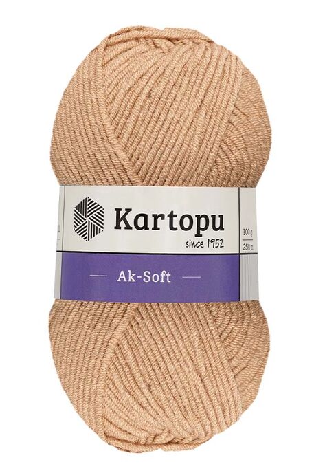 Kartopu Yarn - KARTOPU AK-SOFT KNİTTİNG YARN K847